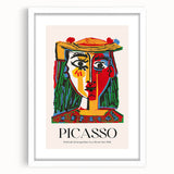 Contemporary Art Prints - Modern Wall Decor with Vibrant Abstract Portrait