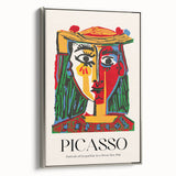 Contemporary Art Prints - Modern Wall Decor with Vibrant Abstract Portrait