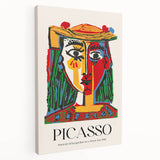 Contemporary Art Prints - Modern Wall Decor with Vibrant Abstract Portrait