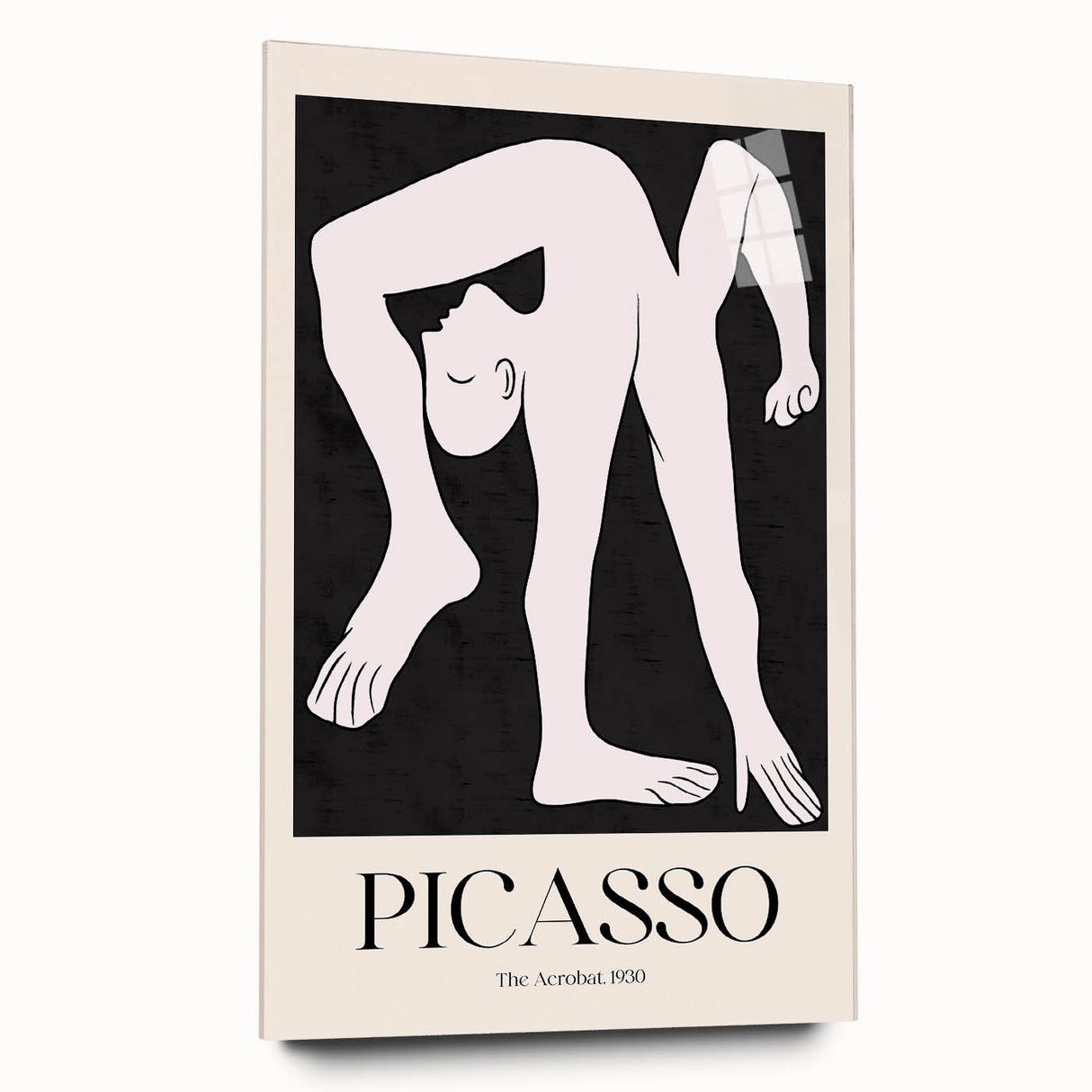 Contemporary Art Prints - Modern Wall Decor Featuring Abstract Acrobat
