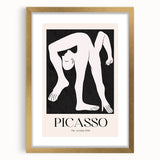 Contemporary Art Prints - Modern Wall Decor Featuring Abstract Acrobat