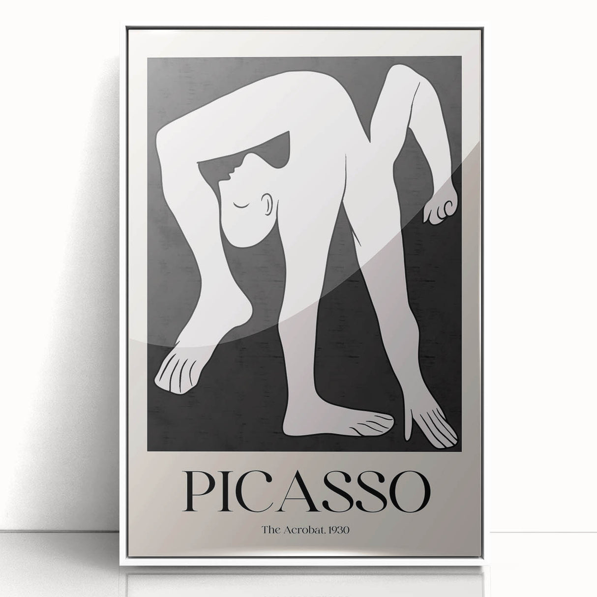 Contemporary Art Prints - Modern Wall Decor Featuring Abstract Acrobat