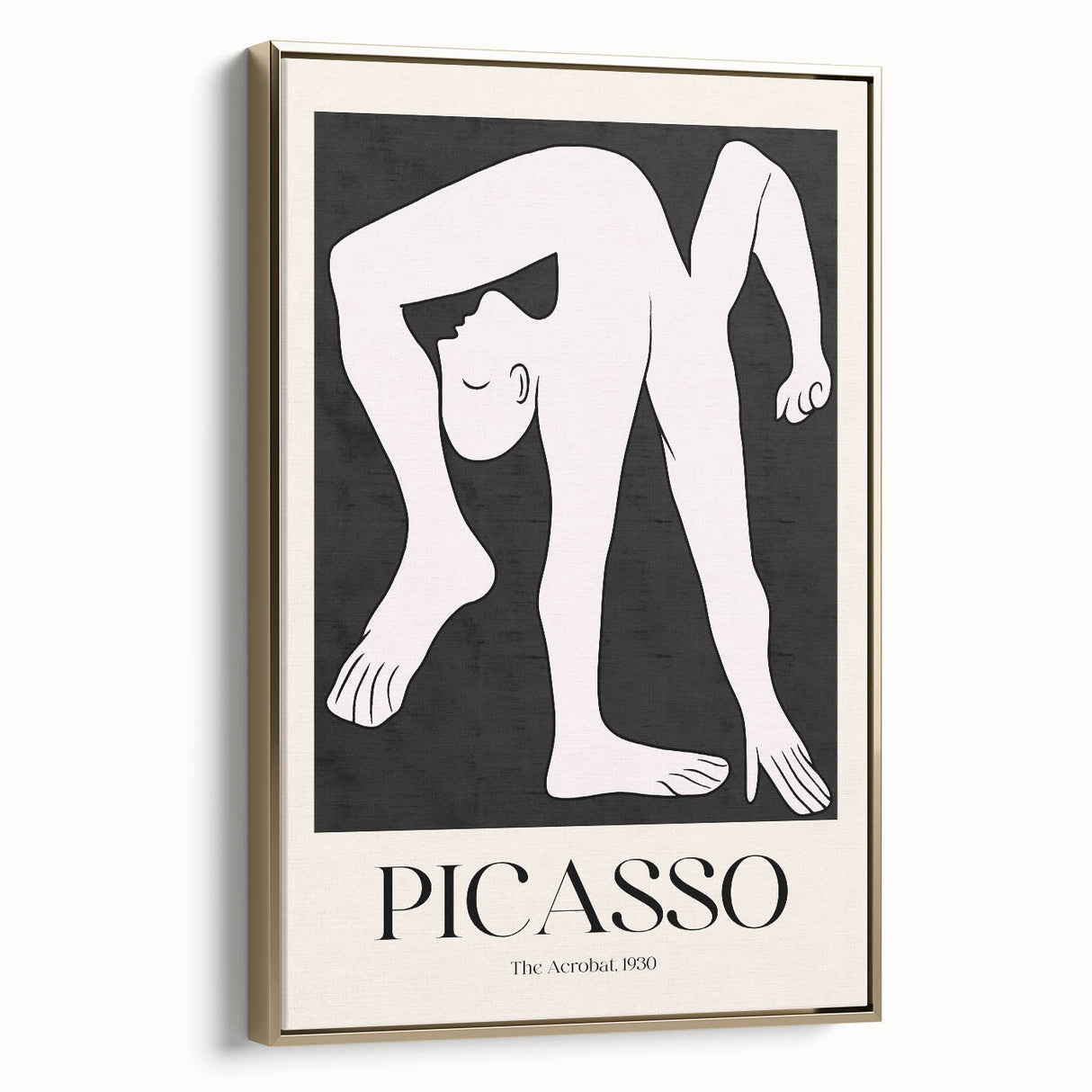 Contemporary Art Prints - Modern Wall Decor Featuring Abstract Acrobat