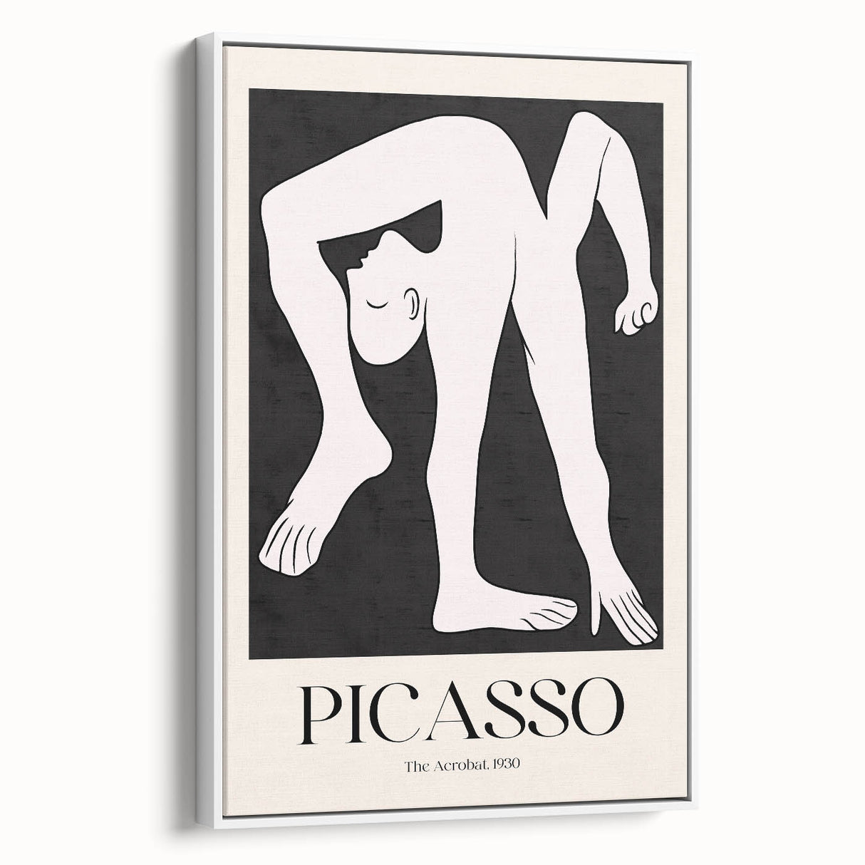Contemporary Art Prints - Modern Wall Decor Featuring Abstract Acrobat
