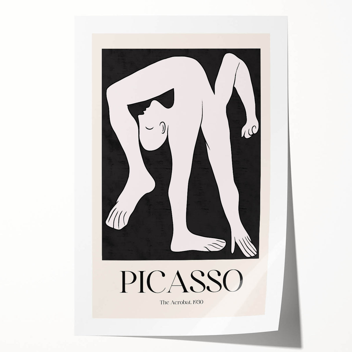 Contemporary Art Prints - Modern Wall Decor Featuring Abstract Acrobat