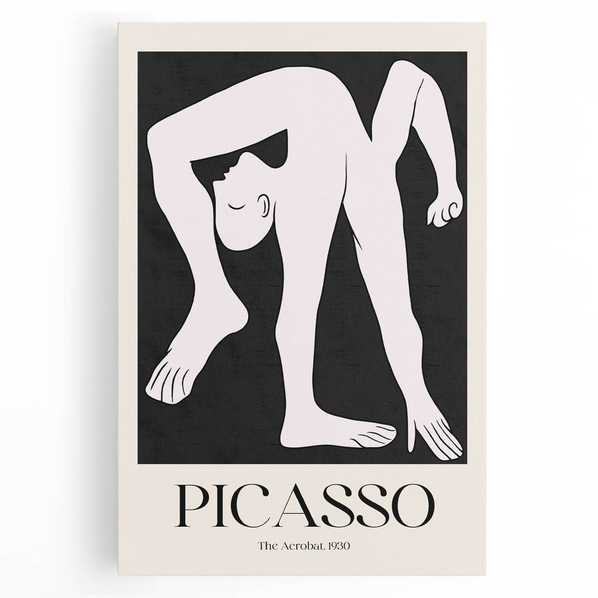 Contemporary Art Prints - Modern Wall Decor Featuring Abstract Acrobat