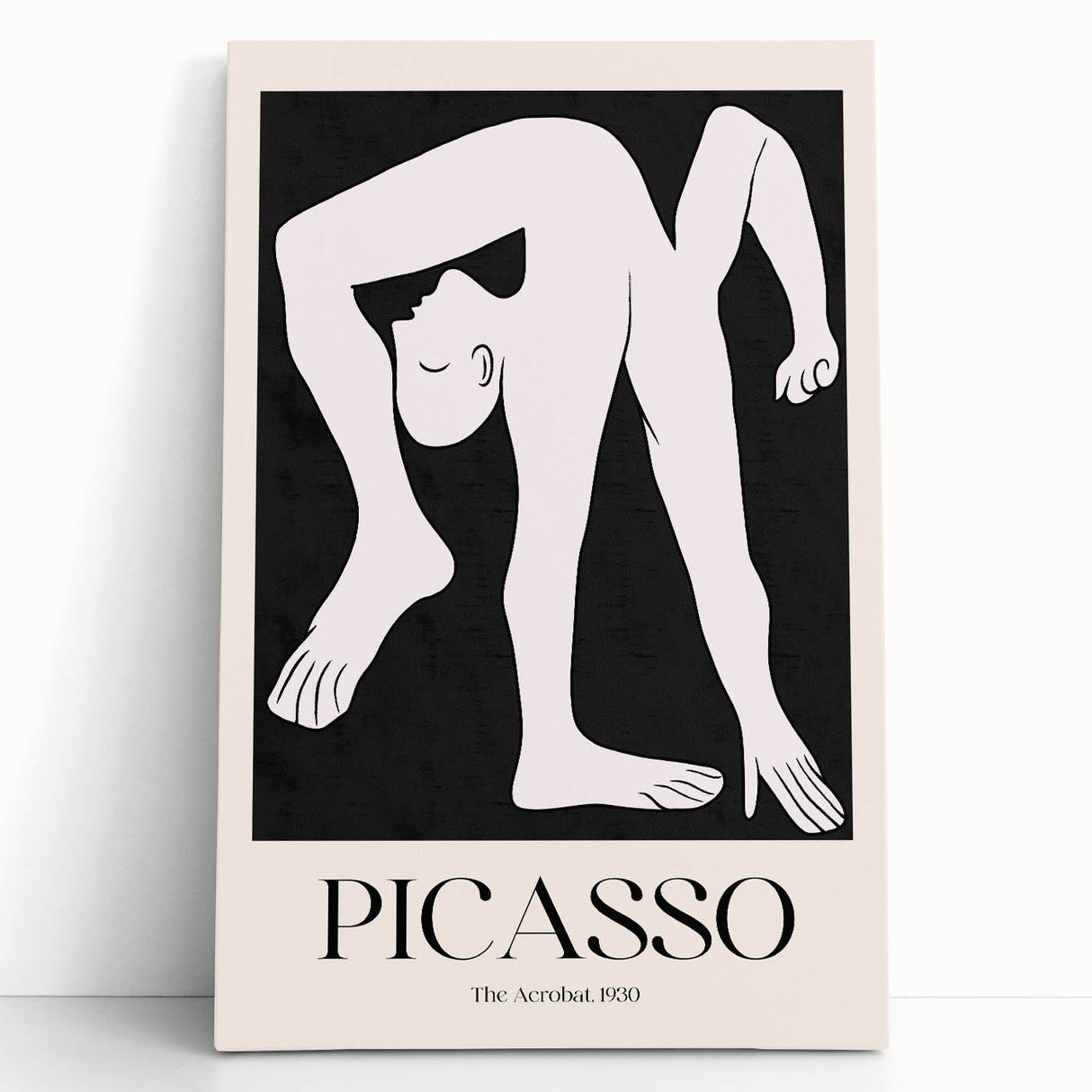 Contemporary Art Prints - Modern Wall Decor Featuring Abstract Acrobat