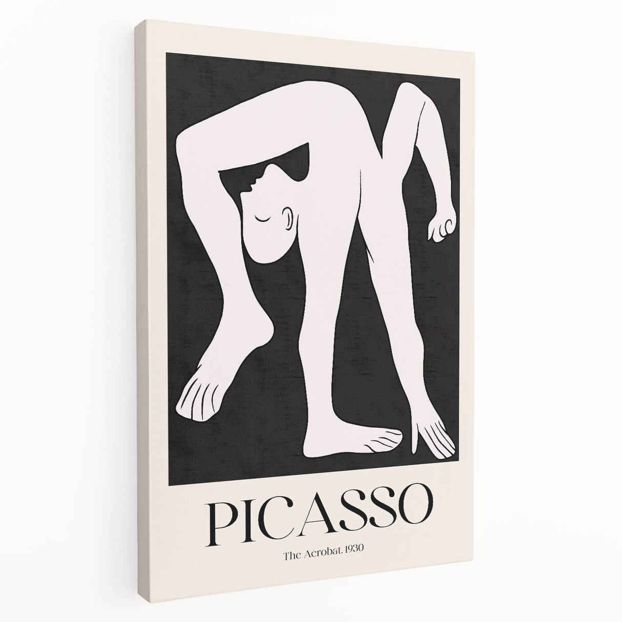 Contemporary Art Prints - Modern Wall Decor Featuring Abstract Acrobat