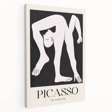 Contemporary Art Prints - Modern Wall Decor Featuring Abstract Acrobat