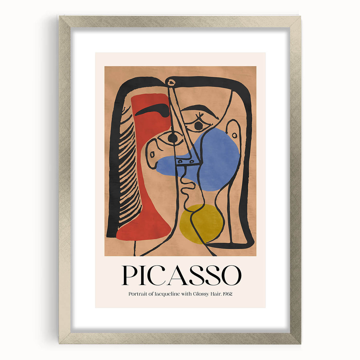 Contemporary Art Prints - Modern Wall Decor Featuring Abstract Portrait