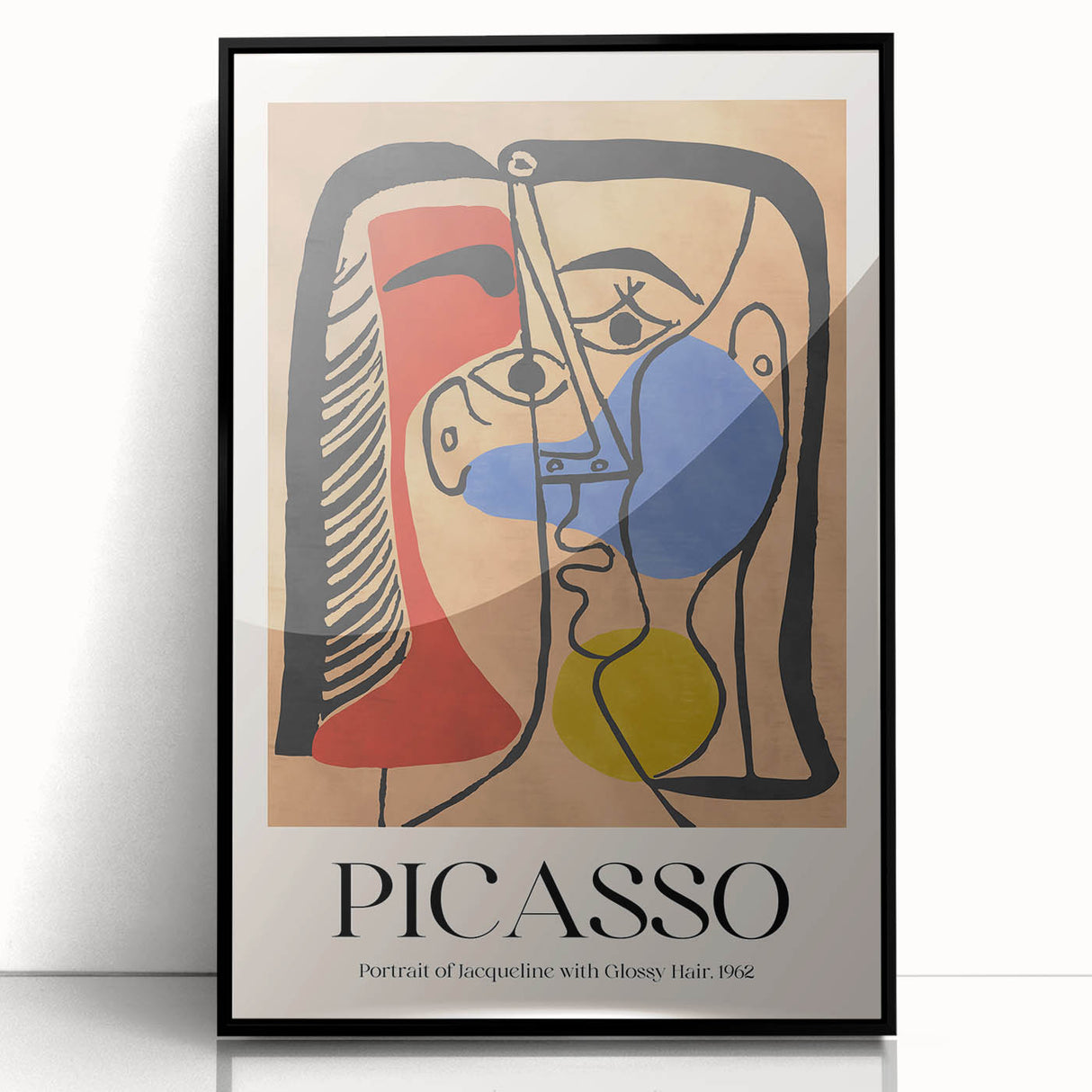 Contemporary Art Prints - Modern Wall Decor Featuring Abstract Portrait