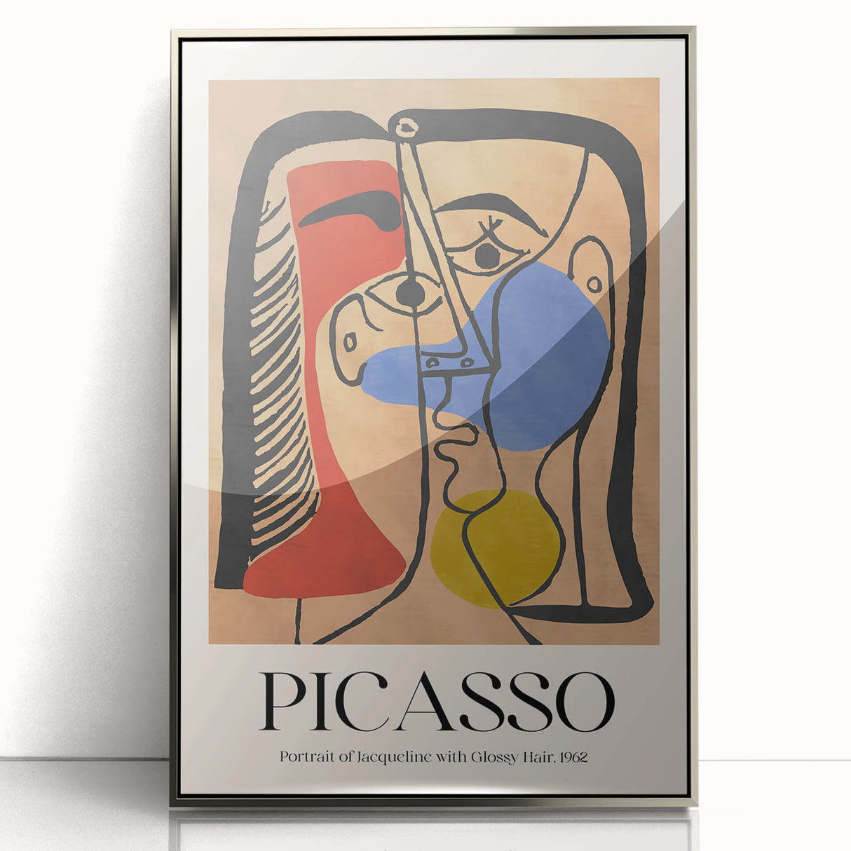 Contemporary Art Prints - Modern Wall Decor Featuring Abstract Portrait