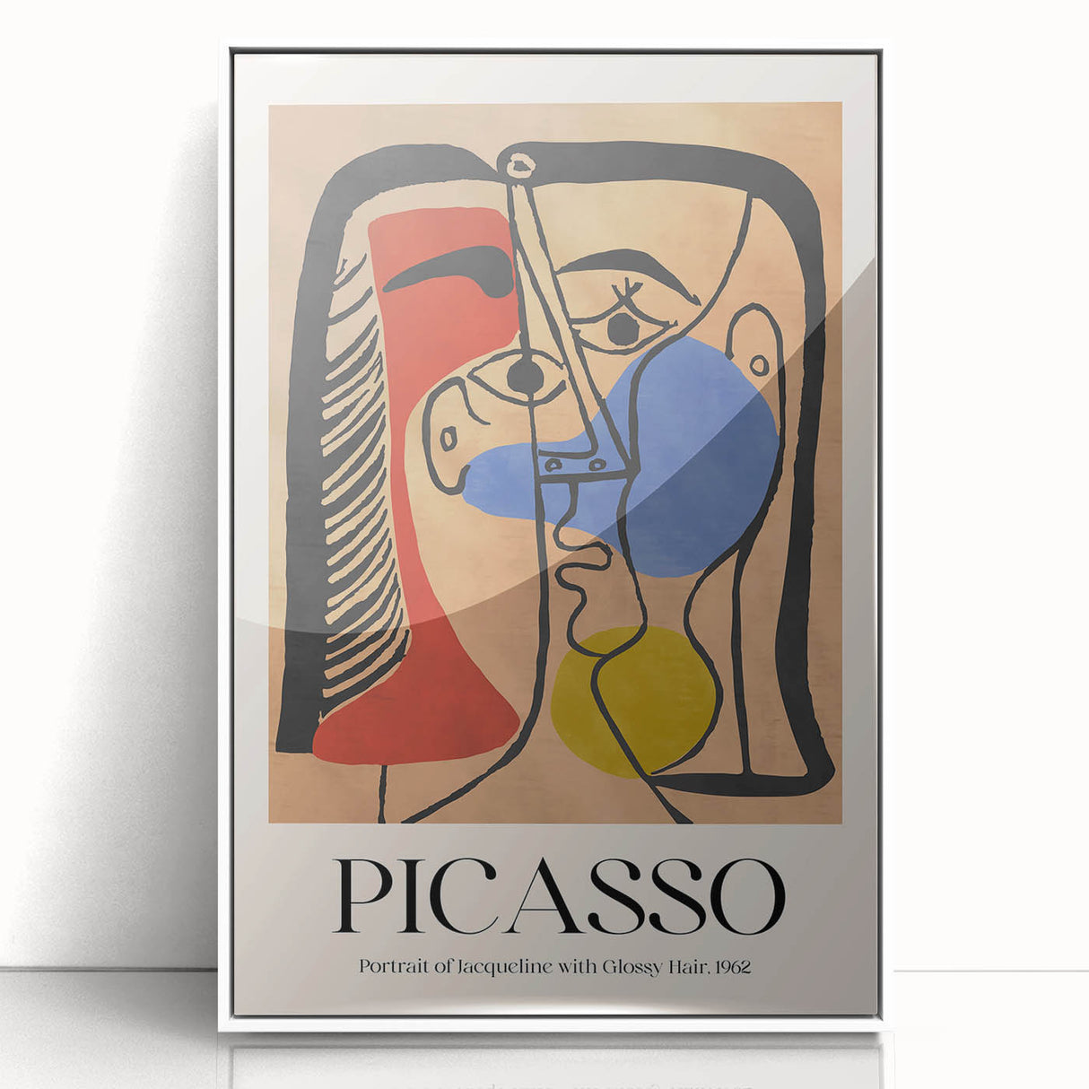 Contemporary Art Prints - Modern Wall Decor Featuring Abstract Portrait