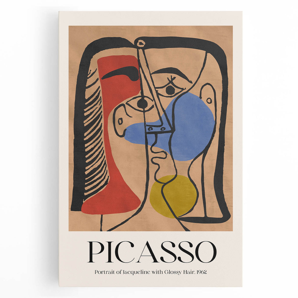 Contemporary Art Prints - Modern Wall Decor Featuring Abstract Portrait