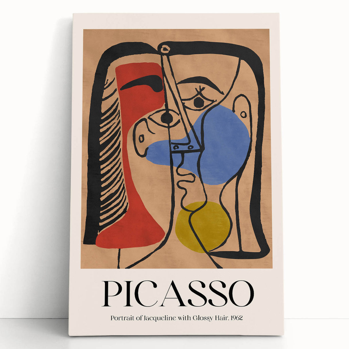 Contemporary Art Prints - Modern Wall Decor Featuring Abstract Portrait