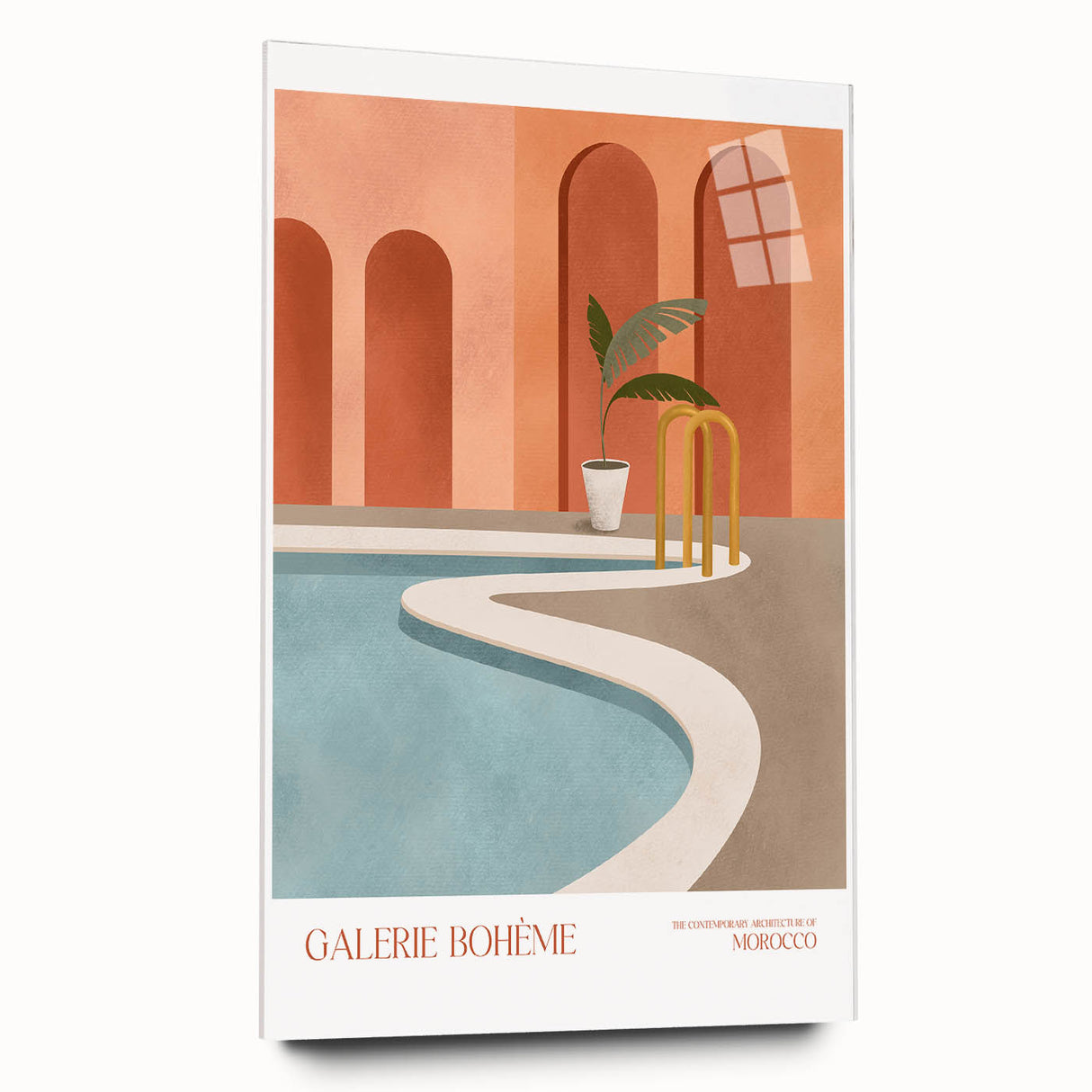 Contemporary Art Prints - Modern Wall Decor with Moroccan Architecture