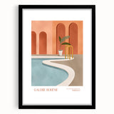 Contemporary Art Prints - Modern Wall Decor with Moroccan Architecture
