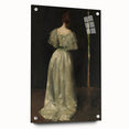 Woman in Elegant Gown – Dark Academia Wall Art, Moody Aesthetic Decor