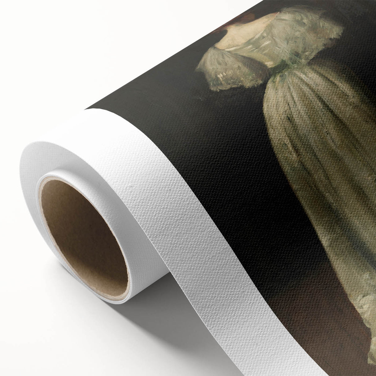 Woman in Elegant Gown – Dark Academia Wall Art, Moody Aesthetic Decor