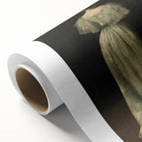 Woman in Elegant Gown – Dark Academia Wall Art, Moody Aesthetic Decor