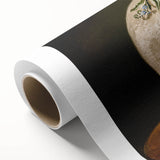 Skull with Greenery – Dark Academia Wall Art, Gothic Literature Art