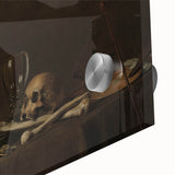 Classical Statue and Skull – Dark Academia Wall Art, Vintage Academic Prints