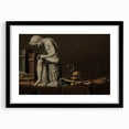Classical Statue and Skull – Dark Academia Wall Art, Vintage Academic Prints