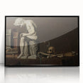Classical Statue and Skull – Dark Academia Wall Art, Vintage Academic Prints