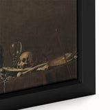 Classical Statue and Skull – Dark Academia Wall Art, Vintage Academic Prints