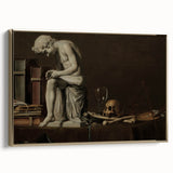 Classical Statue and Skull – Dark Academia Wall Art, Vintage Academic Prints