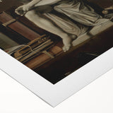 Classical Statue and Skull – Dark Academia Wall Art, Vintage Academic Prints