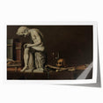 Classical Statue and Skull – Dark Academia Wall Art, Vintage Academic Prints