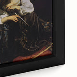 Woman with Sword – Dark Academia Wall Art, Gothic Historical Portrait