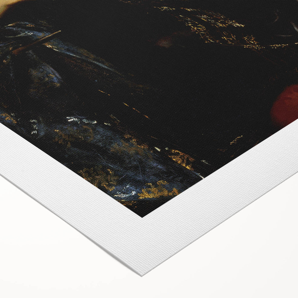 Woman with Sword – Dark Academia Wall Art, Gothic Historical Portrait