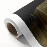 Dark Academia Wall Art – Open Book with Candlelight Still Life