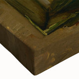 Dark Academia Wall Art – Open Book with Candlelight Still Life