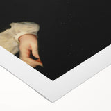 Close-Up of Woman in Dark Attire – Dark Academia Wall Art, Gothic Portrait