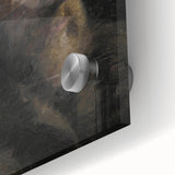 Dark Academia Wall Art - Thoughtful Elderly Man Portrait for Gothic Decor