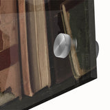 Dark Academia Wall Art – Vintage Book Still Life with Aged Volumes