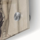 Dark Academia Wall Art: Classical Nude and Statue, Vintage Gothic Print