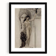 Dark Academia Wall Art: Classical Nude and Statue, Vintage Gothic Print