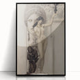 Dark Academia Wall Art: Classical Nude and Statue, Vintage Gothic Print
