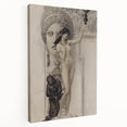 Dark Academia Wall Art: Classical Nude and Statue, Vintage Gothic Print