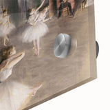 Dark Academia Wall Art – Elegant Ballet Rehearsal Scene in Soft Tones