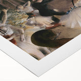 Dark Academia Wall Art – Elegant Ballet Rehearsal Scene in Soft Tones