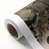 Dark Academia Wall Art – Elegant Ballet Rehearsal Scene in Soft Tones