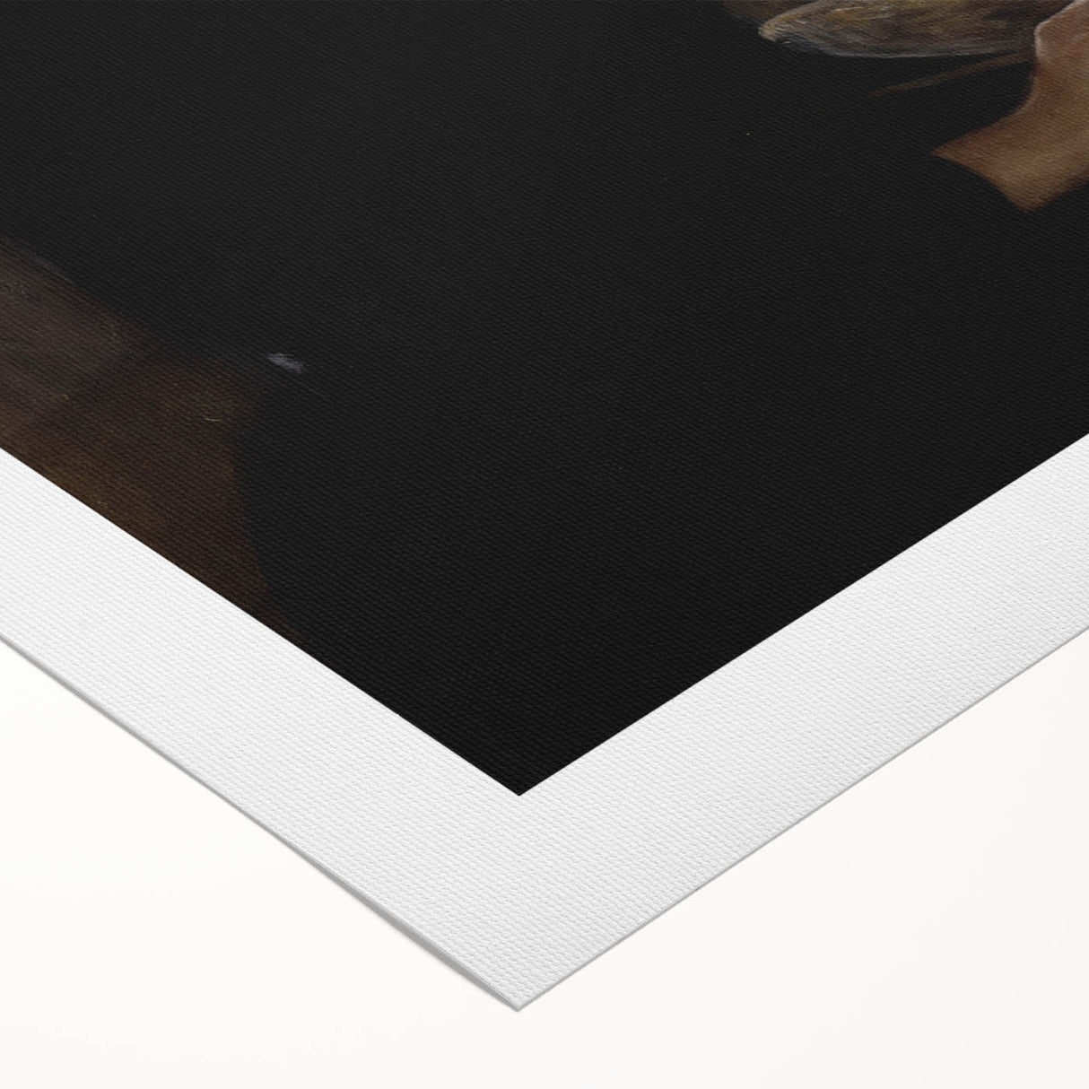 Dark Academia Wall Art: Woman with Palette in Light, Gothic Print