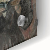 Dark Academia Wall Art: Woman Reading in Shadows, Vintage Gothic Print