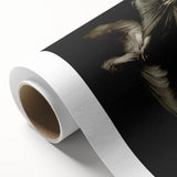 Dark Academia Wall Art: Two Women in Shadows, Vintage Gothic Print