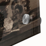 Dark Academia Wall Art – Still Life with Goblet and Lemon Peel